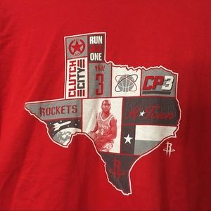 Houston Rockets Texas graphic t-shirt size Large Tee Sale: $7 or 2/$10